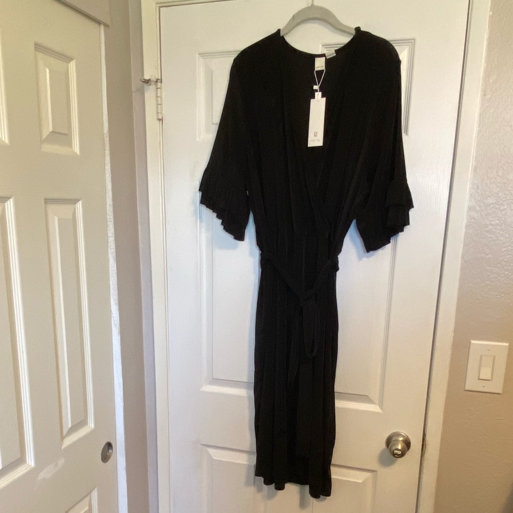 Black wrap dress *Never worn with tags*